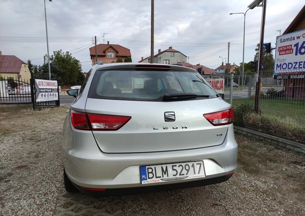 Seat Leon cena 36900 przebieg: 200850, rok produkcji 2015 z Łomża małe 326